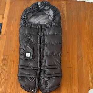 7 Am Enfant Black Puffer Baby Bunting Stoller Cover